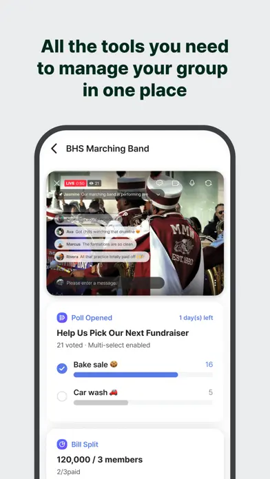 Oloo – Your Group, Your Vibe app screenshot 7