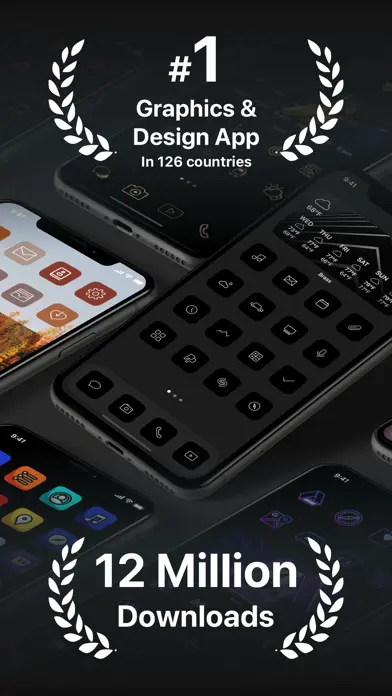 OneUi Dark Fluffy Icons app screenshot 1