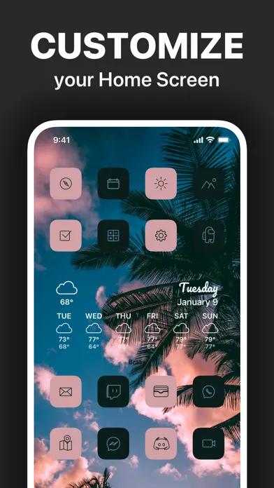 OneUi Dark Fluffy Icons app screenshot 3