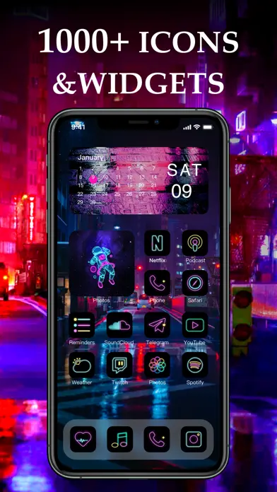 OneUI Fluffy Glass Icons app screenshot 4