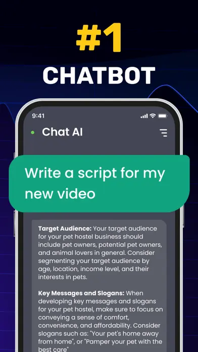 Open Chat – AI bot app app screenshot 1