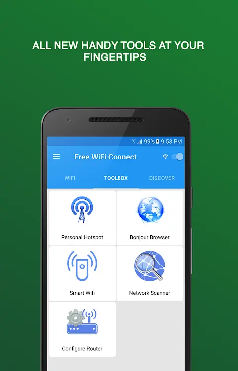 Open WiFi Connect app screenshot 5