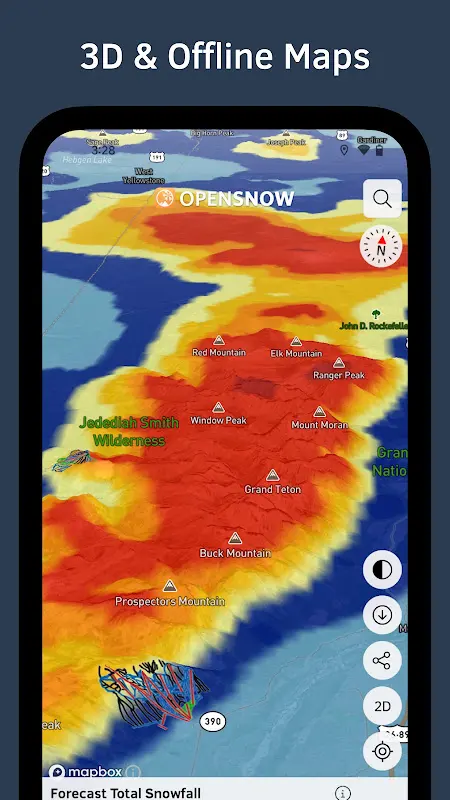 OpenSnow app screenshot 2