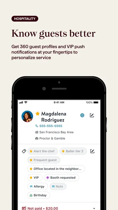 OpenTable app screenshot 2