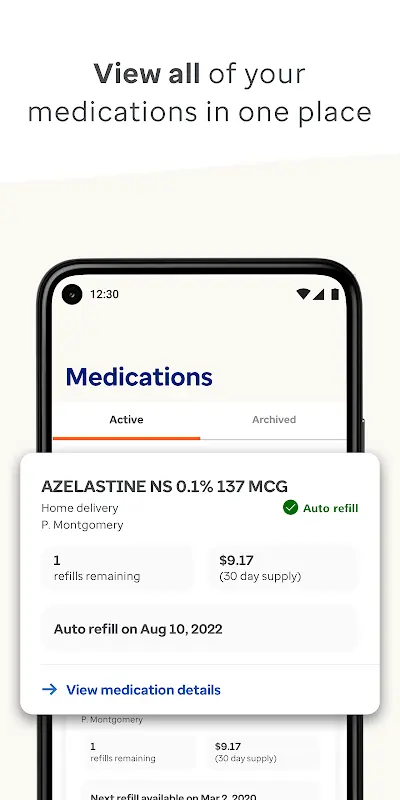 OptumRx app screenshot 4