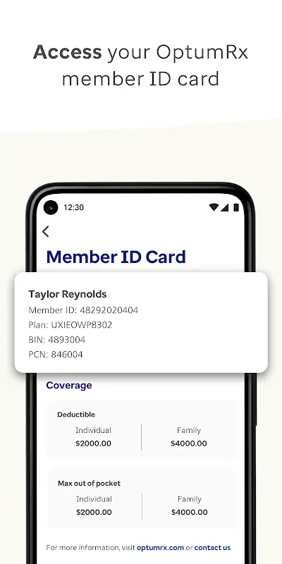 OptumRx app screenshot 7