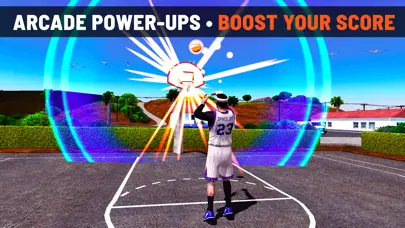 Orange basketball game app screenshot 2