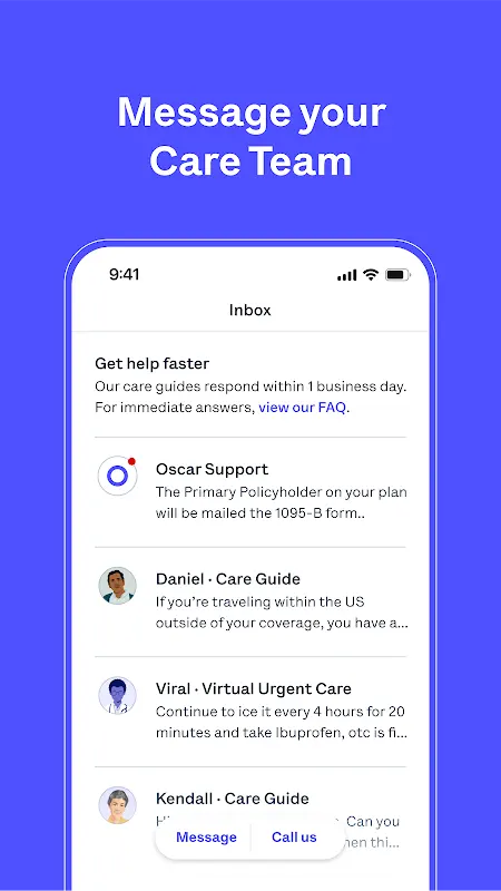 Oscar Health app screenshot 4