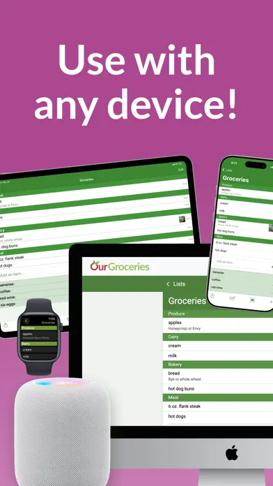 Our Groceries Shopping List app screenshot 4