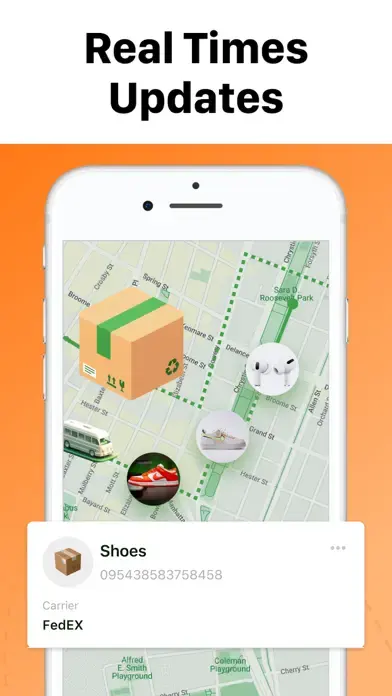 Package Tracker – pkge Mobile app screenshot 3