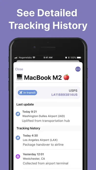 Package Tracker – Track Parcel app screenshot 4