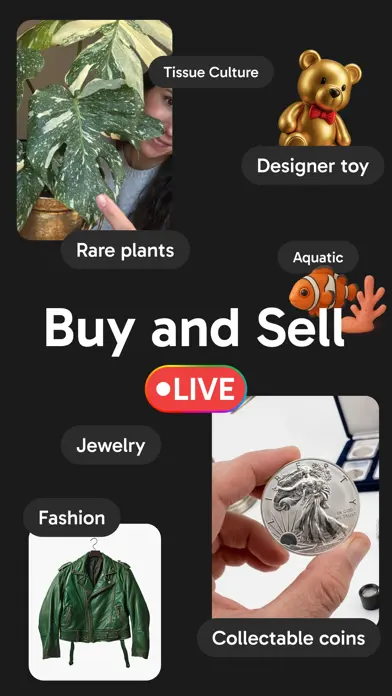 Palmstreet: Shop & Sell LIVE app screenshot 1