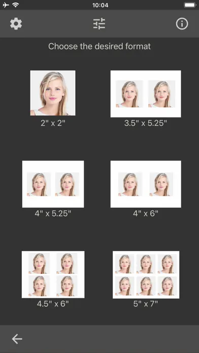 Passport Photo: ID Photo Print app screenshot 2