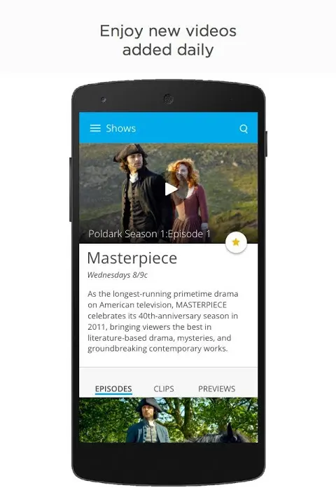 PBS: Watch Live TV Shows app screenshot 3