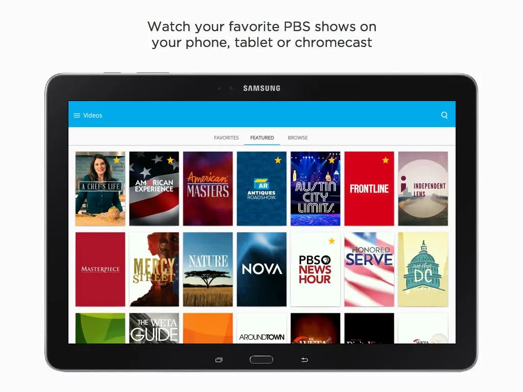 PBS: Watch Live TV Shows app screenshot 6