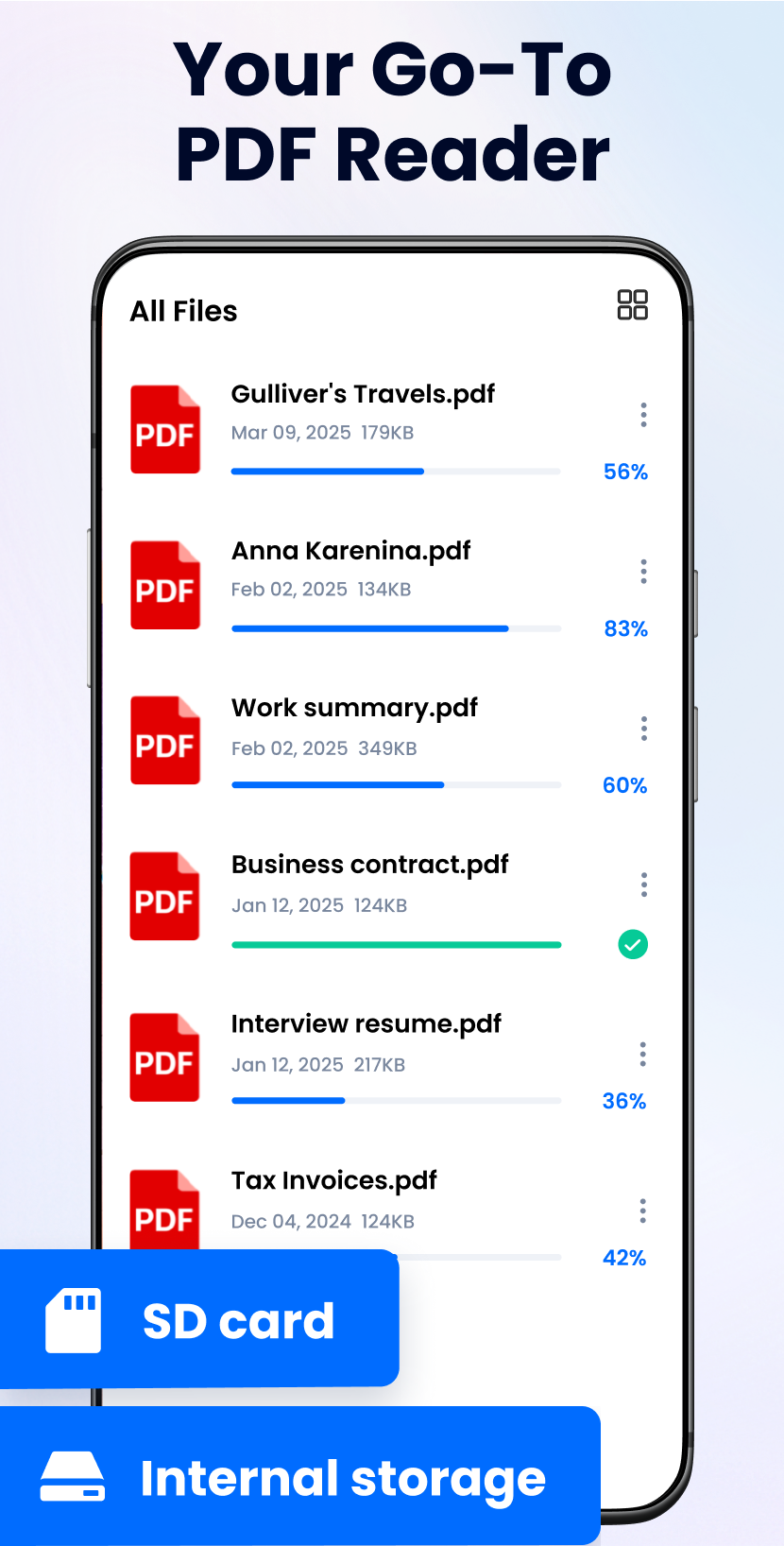 PDF Reader – PDF Editor app screenshot 2