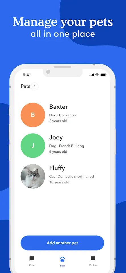 PetsApp app screenshot 6