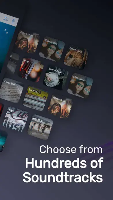 Photo Editor Video Maker Music app screenshot 2