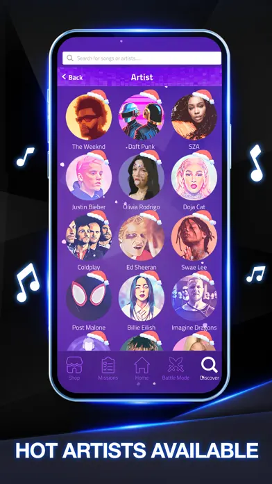 Piano Game 67: Rush Music Song app screenshot 2