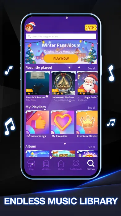 Piano Game 67: Rush Music Song app screenshot 3