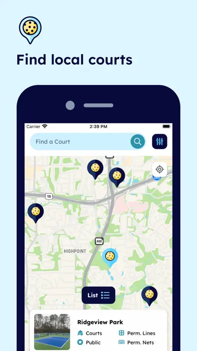 PicklePip – WearOS Pickleball app screenshot 1