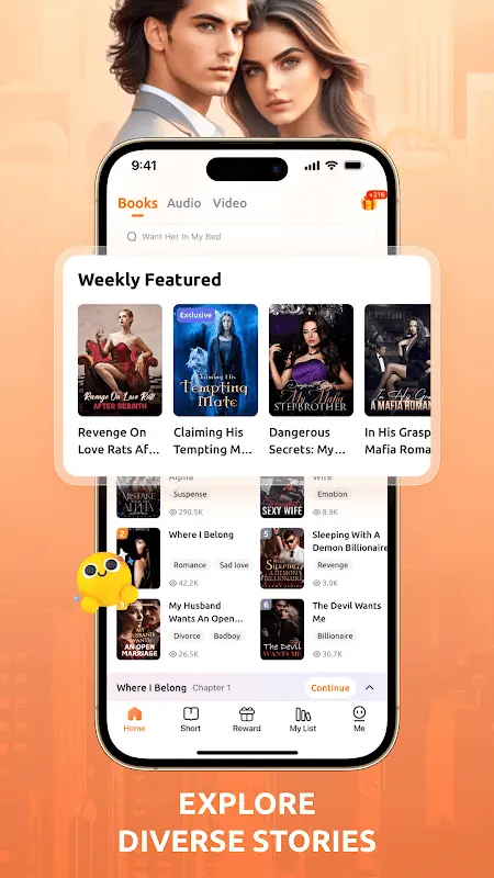 PickNovel – Novels & Stories app screenshot 2