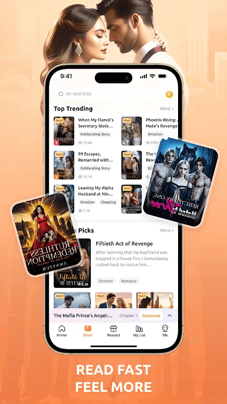 PickNovel – Novels & Stories app screenshot 3