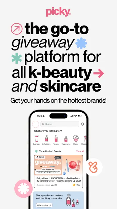 Picky – Beauty Community app screenshot 1
