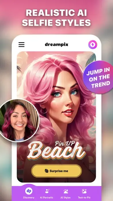 Pix Editor: AI Photo Maker app screenshot 1
