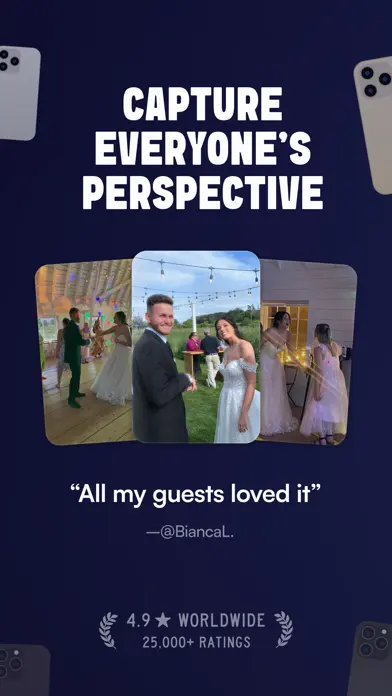 PixelParty – Camera for Events app screenshot 1