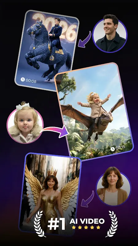 PixVerse: AI Video Generator app screenshot 1