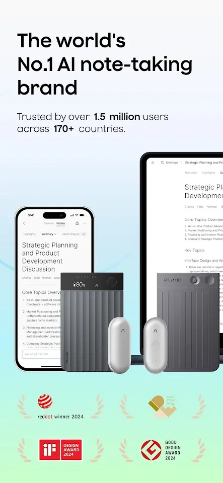Plaud: AI Note Taker app screenshot 2