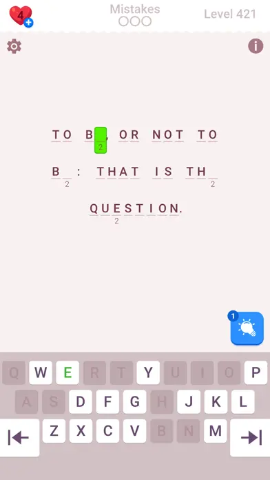 PlaySimple Cryptogram app screenshot 1