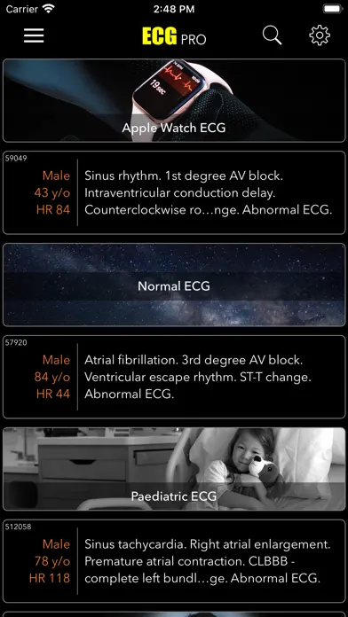 PMcardio for Individuals app screenshot 1