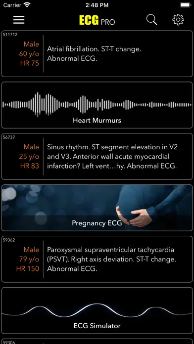 PMcardio for Individuals app screenshot 2