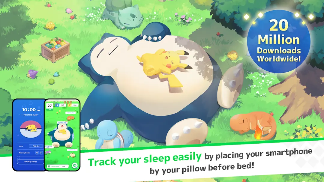 Pokémon Sleep app screenshot 1