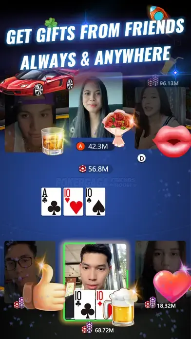 PokerGaga: Texas Holdem Live app screenshot 2