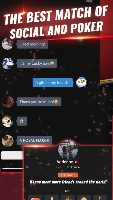 PokerGaga: Texas Holdem Live app screenshot 4