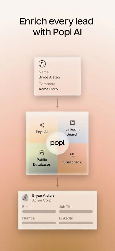 Popl: AI Lead Capture app screenshot 4