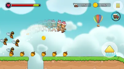 Pop’s World – Running game app screenshot 1
