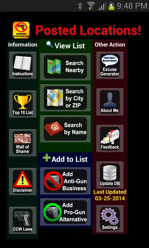 Posted! – List Pro & Anti Gun app screenshot 3