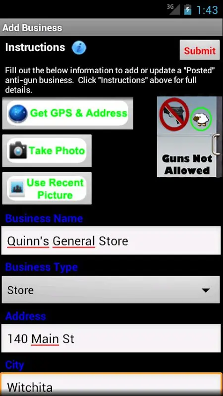 Posted! – List Pro & Anti Gun app screenshot 6