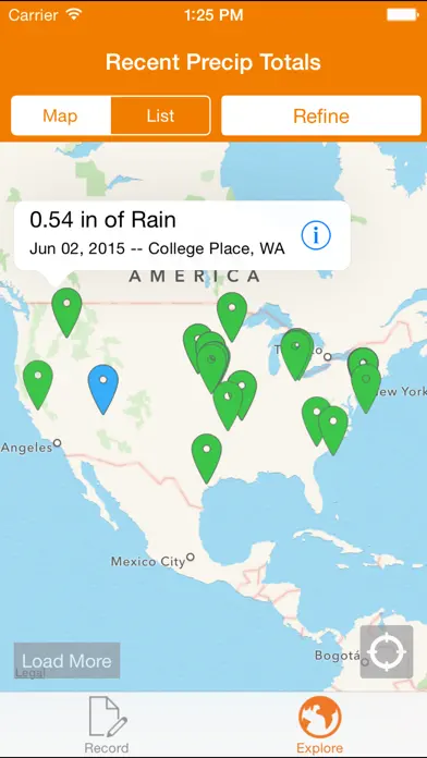 Precip app screenshot 3