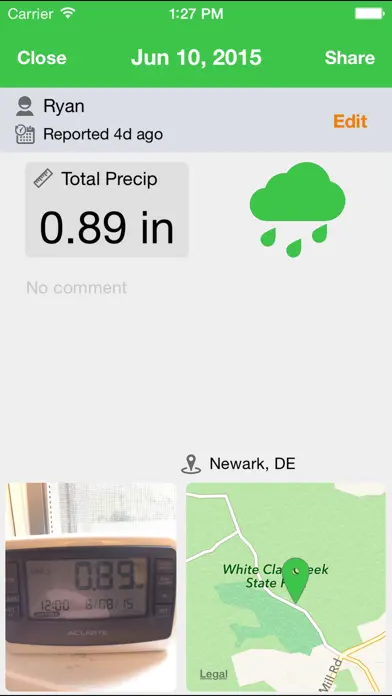 Precip app screenshot 5