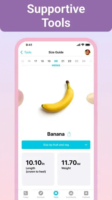 Preggers: Pregnancy & Baby App app screenshot 2