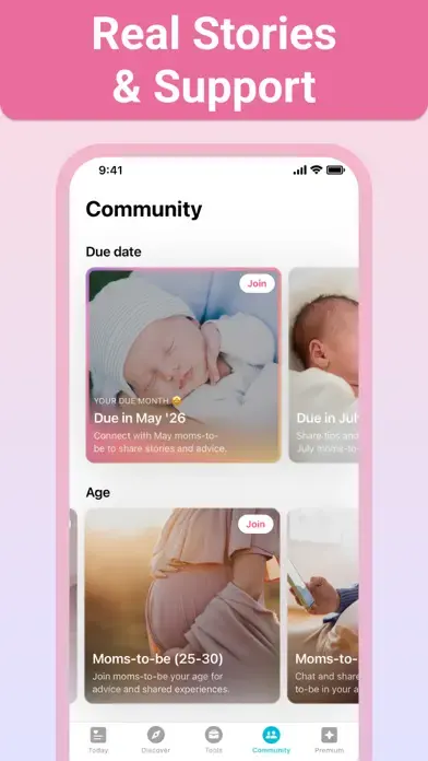 Preggers: Pregnancy & Baby App app screenshot 3