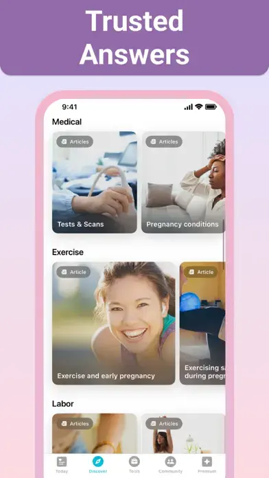 Preggers: Pregnancy & Baby App app screenshot 6