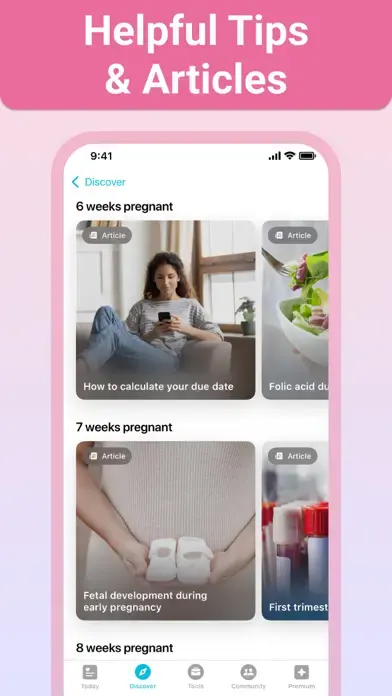 Preggers: Pregnancy & Baby App app screenshot 7