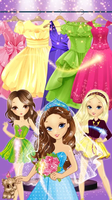 Princess Coloring Book Glitter app screenshot 6