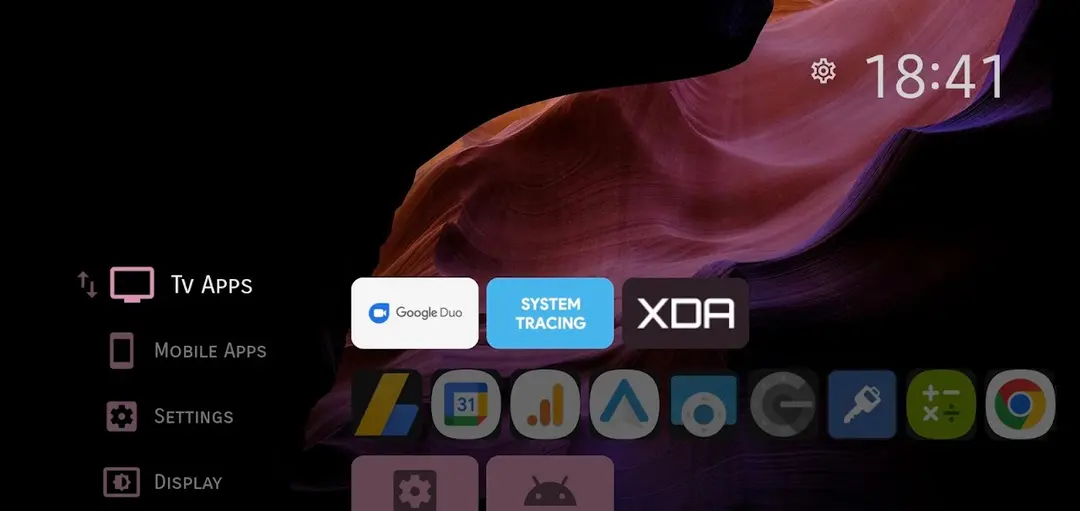 Projectivy Launcher app screenshot 1